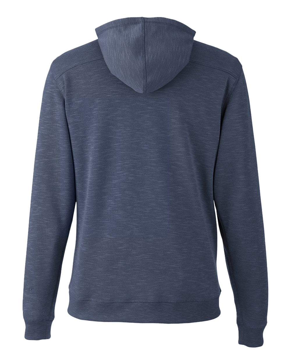 Front View of Vintage Navy Sun Surfer Supreme Hooded Sweatshirt - N17990
