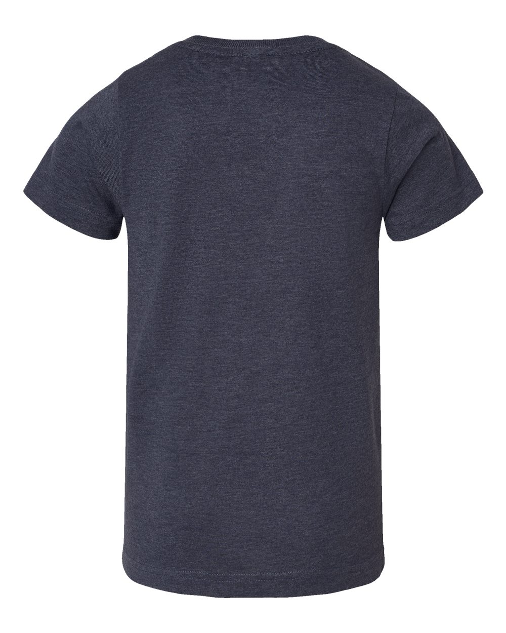 Front View of Vintage Navy Youth Fine Jersey Tee - 6101