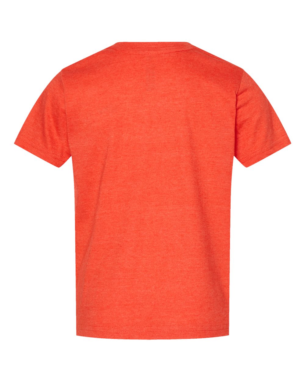 Front View of Vintage Orange Toddler Fine Jersey Tee - 3321