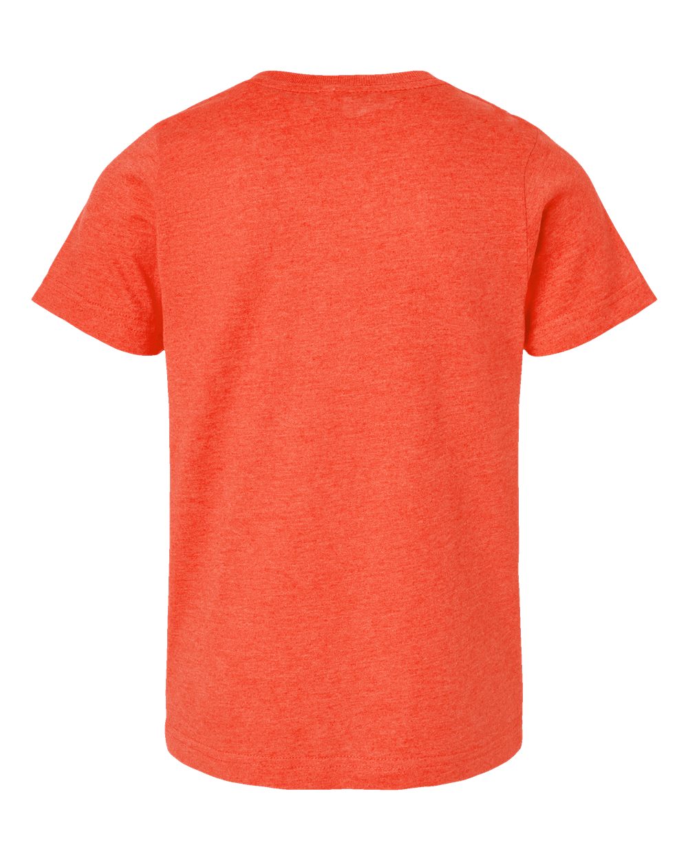 Front View of Vintage Orange Youth Fine Jersey Tee - 6101