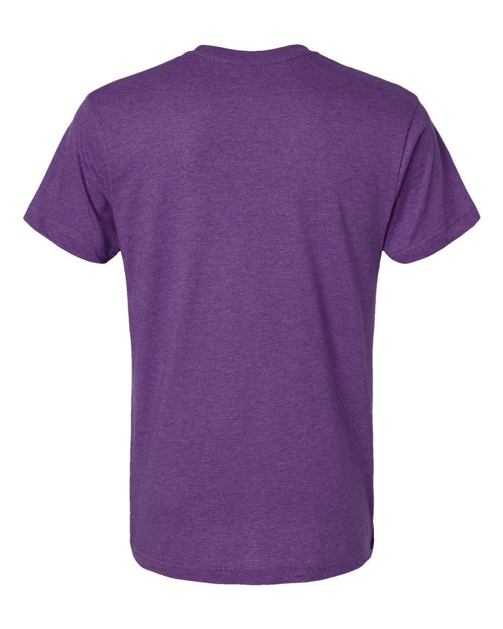 Rear View of Vintage Purple Fine Jersey Tee - 6901