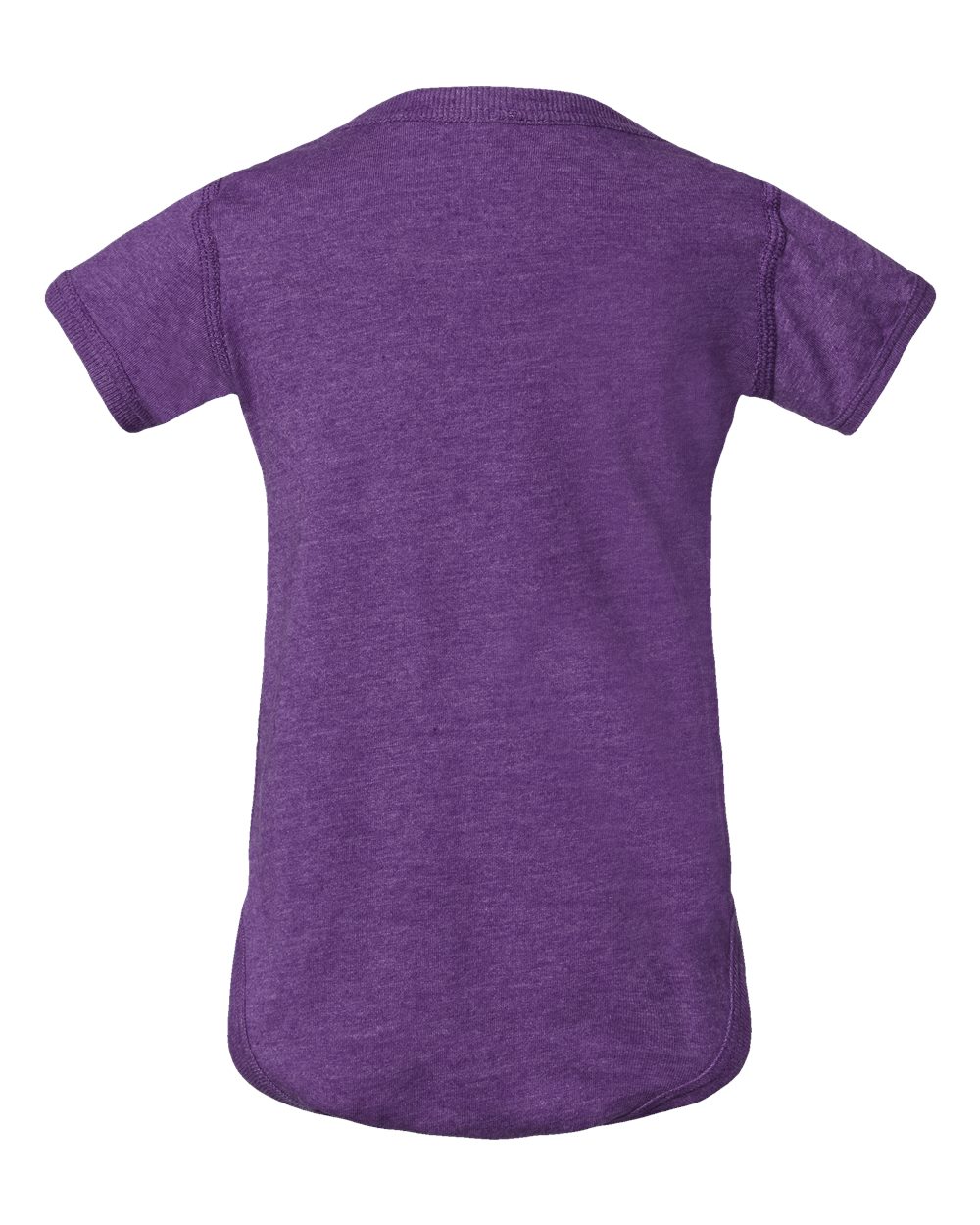 Front View of Vintage Purple Infant Fine Jersey Bodysuit - 4424