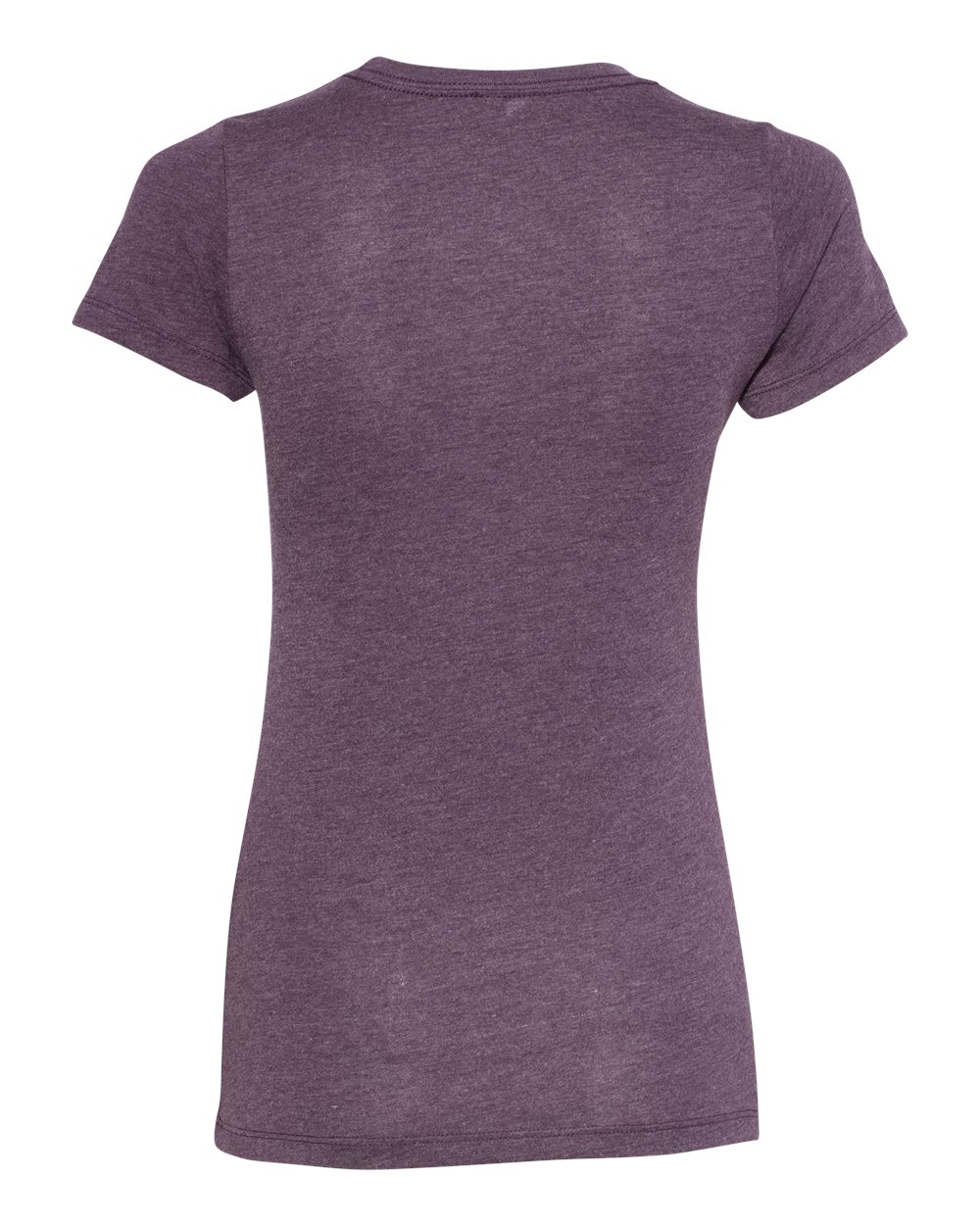Front View of Vintage Purple Women’s Triblend T-Shirt - 6710