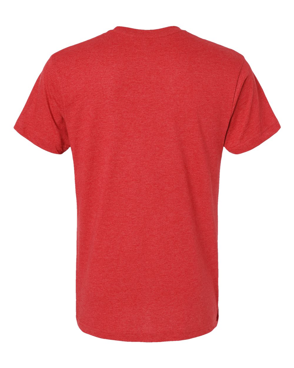 Front View of Vintage Red Fine Jersey Tee - 6901