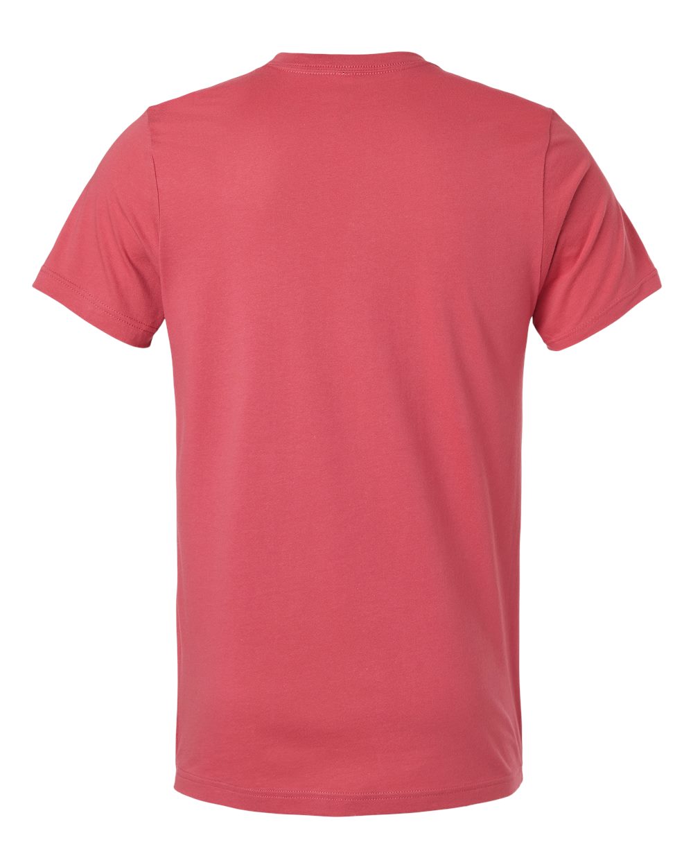 Front View of Vintage Red Jersey Tee - 3001
