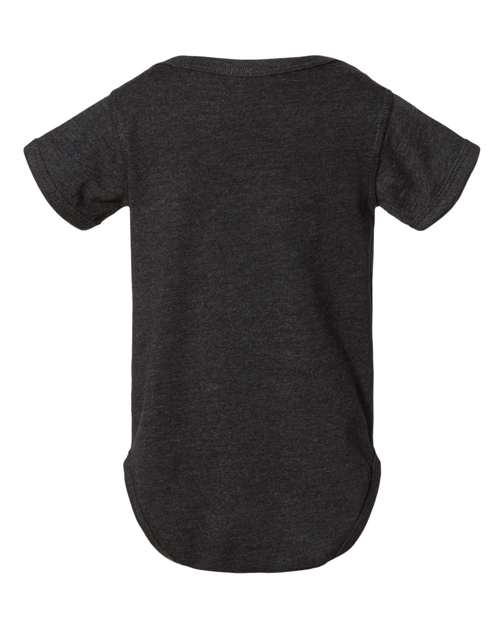 Front View of Vintage Smoke Infant Fine Jersey Bodysuit - 4424