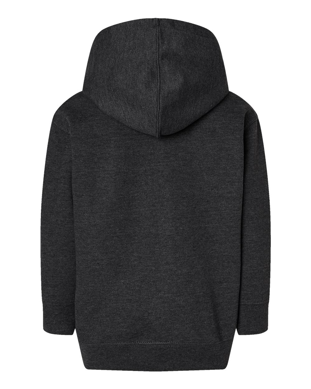 Front View of Vintage Smoke Toddler Full-Zip Fleece Hoodie - 3346