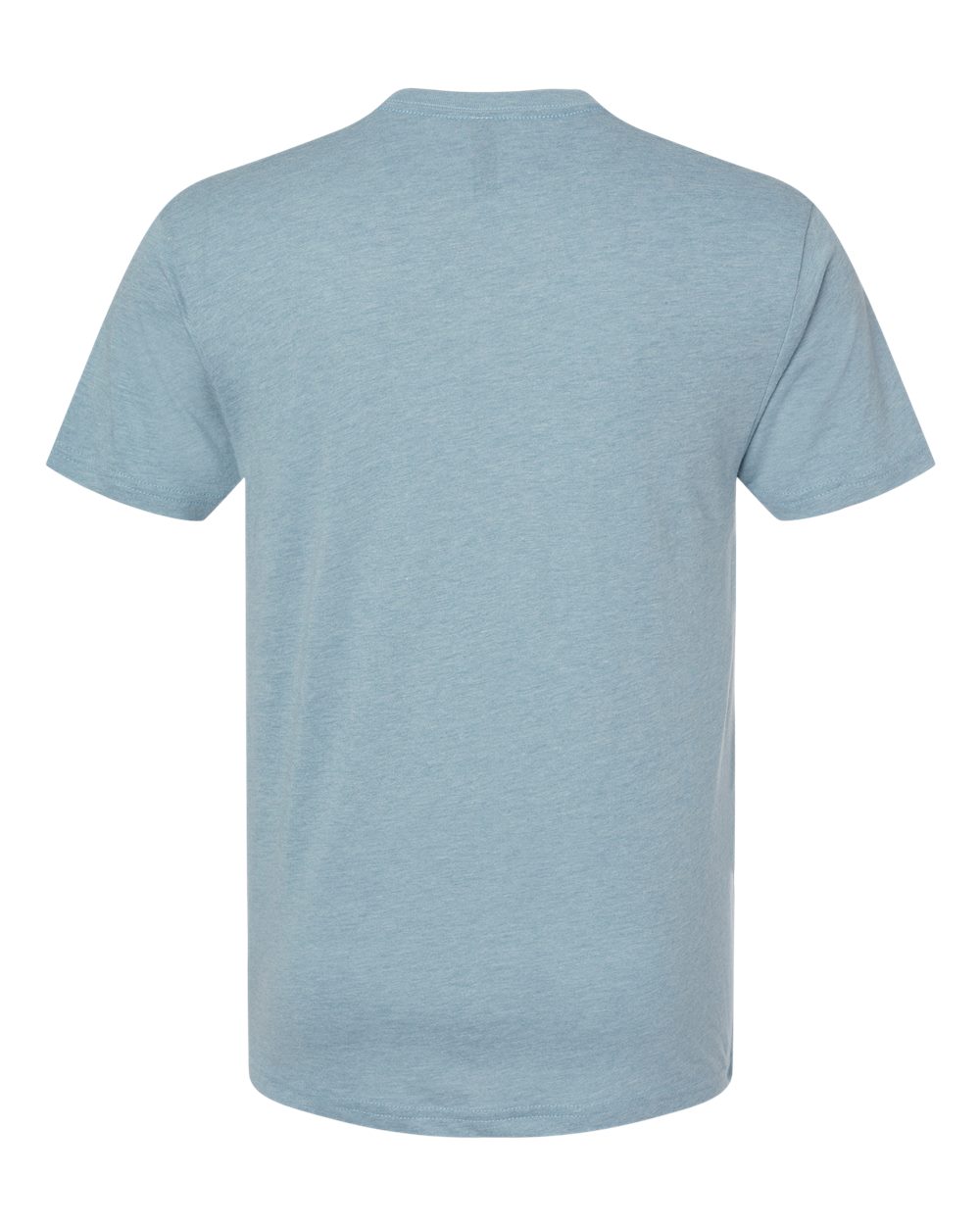 Front View of Vintage Stonewash Denim Triblend T-Shirt - 6010