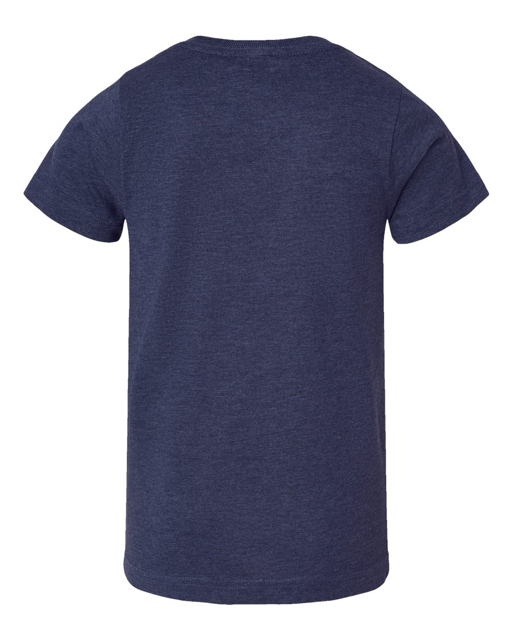 Front View of Vintage True Navy Youth Fine Jersey Tee - 6101