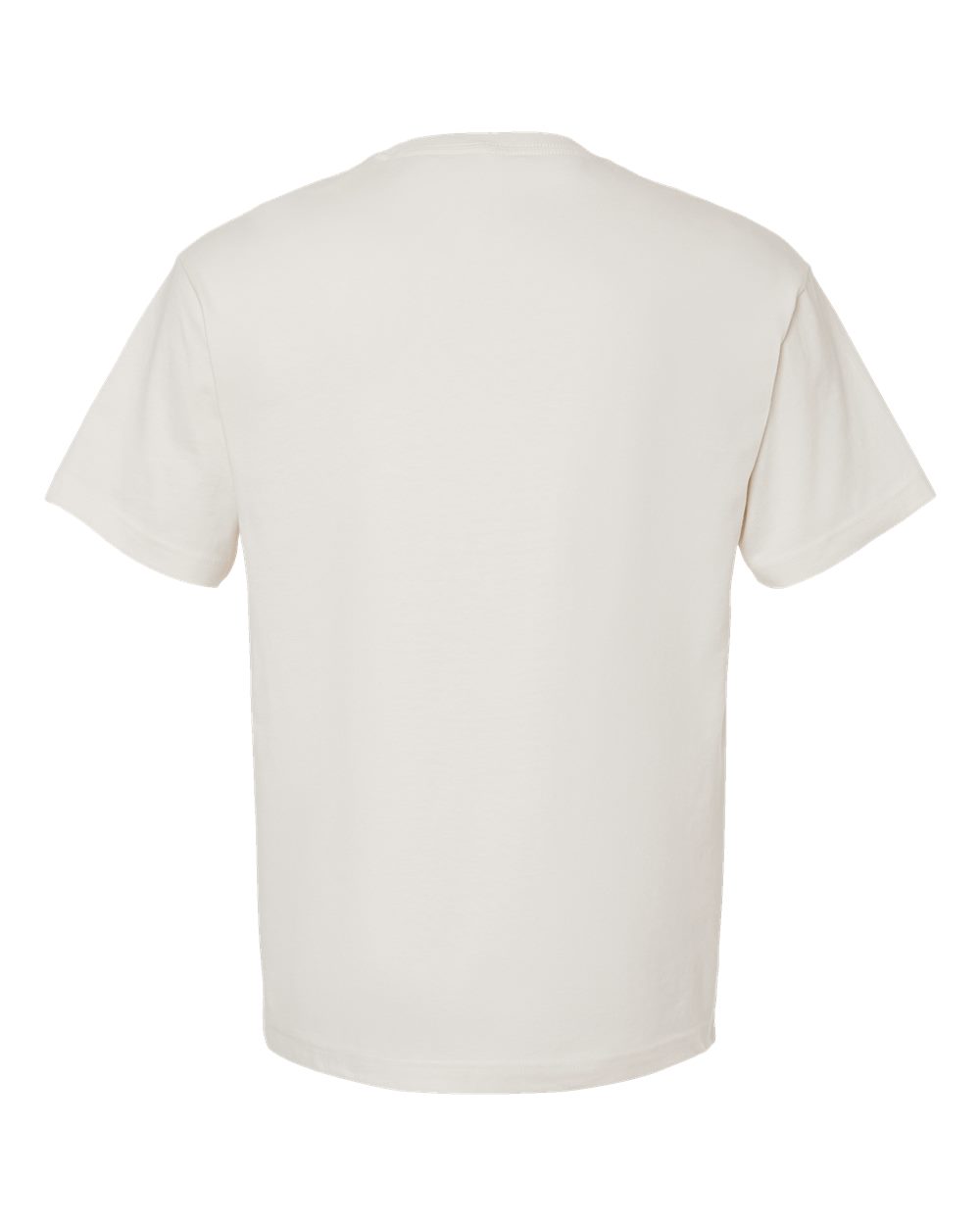 Front View of Vintage White 6 oz. Heavyweight Tee - 3010
