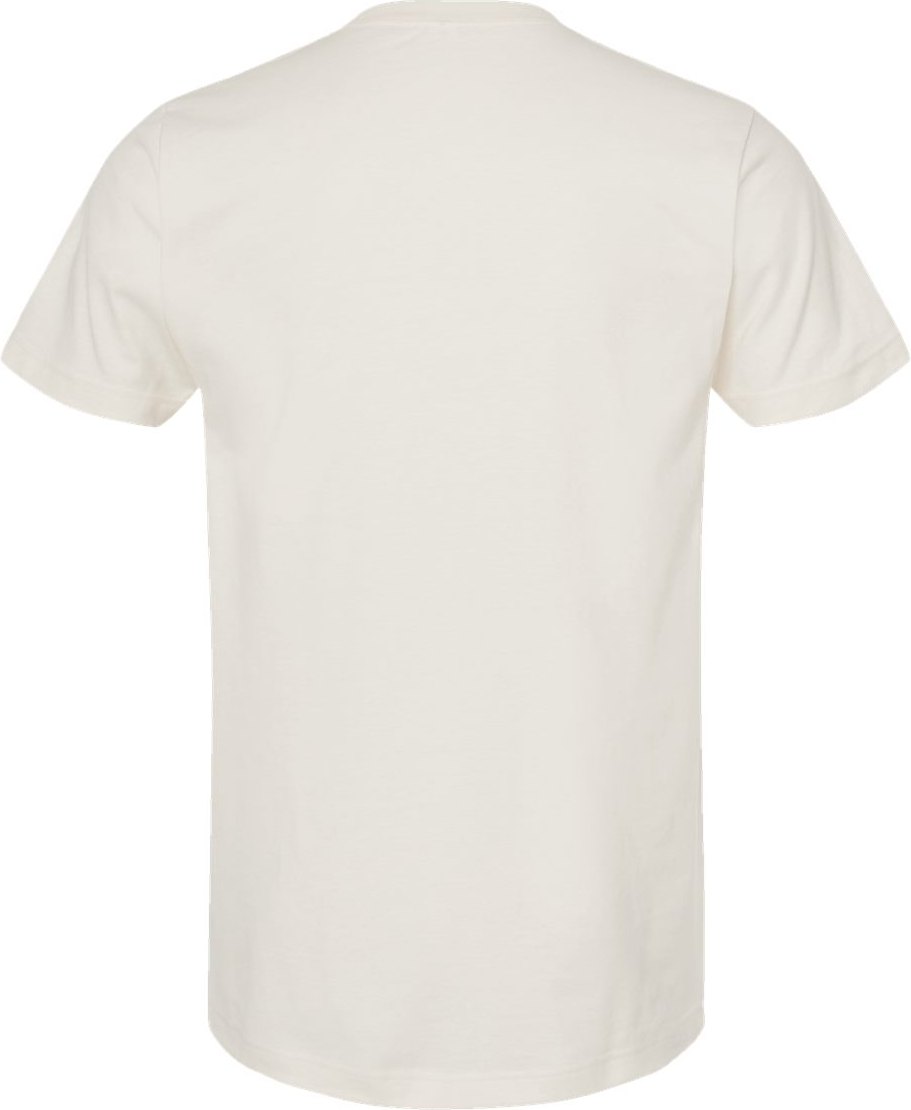 Front View of Vintage White Fine Jersey T-Shirt - 202
