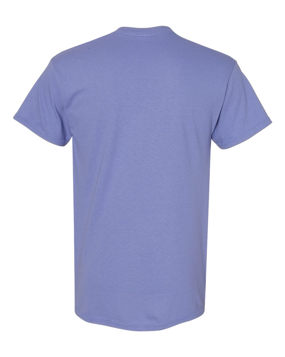 Front View of Violet Heavy Cotton™ T-Shirt - 5000