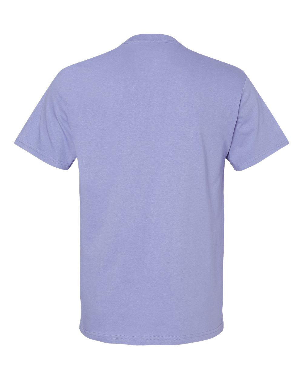 Front View of Violet Softstyle® Midweight T-Shirt - 65000