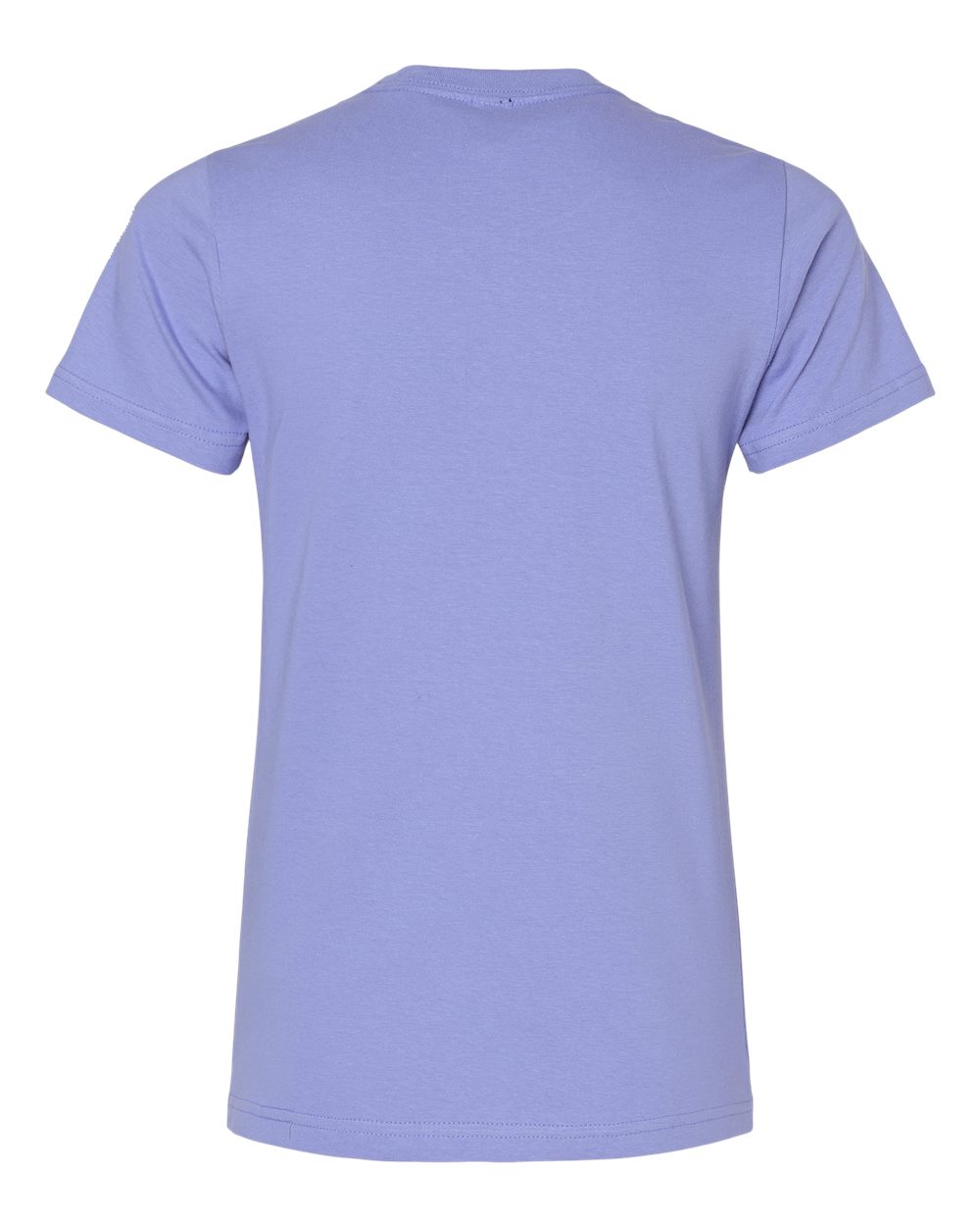 Front View of Violet Softstyle® Women's Midweight T-Shirt - 65000L