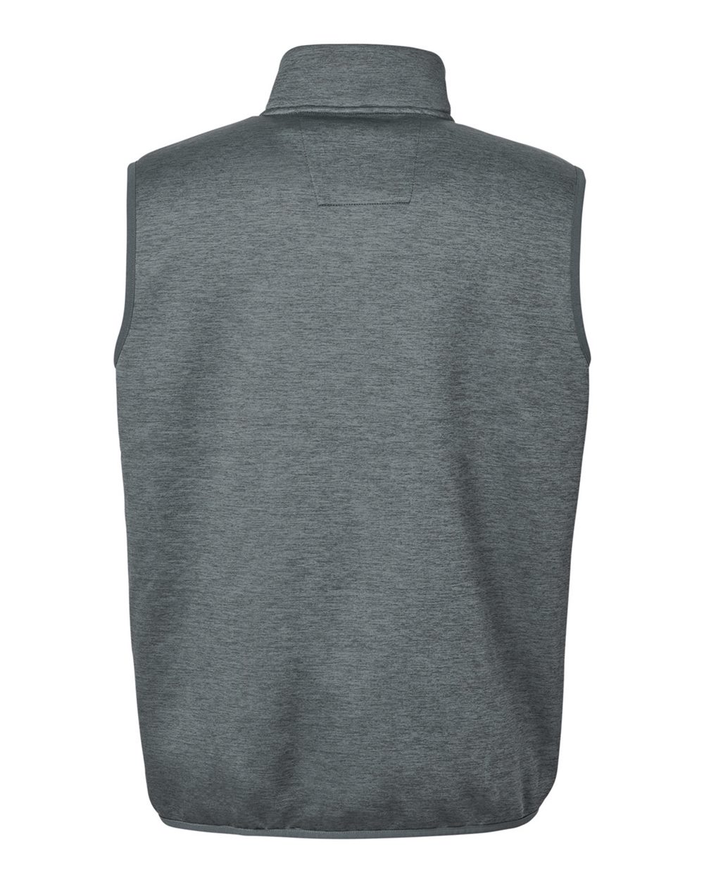 Rear View of Volcanic Ash Heather Cold Front Vest - H130099