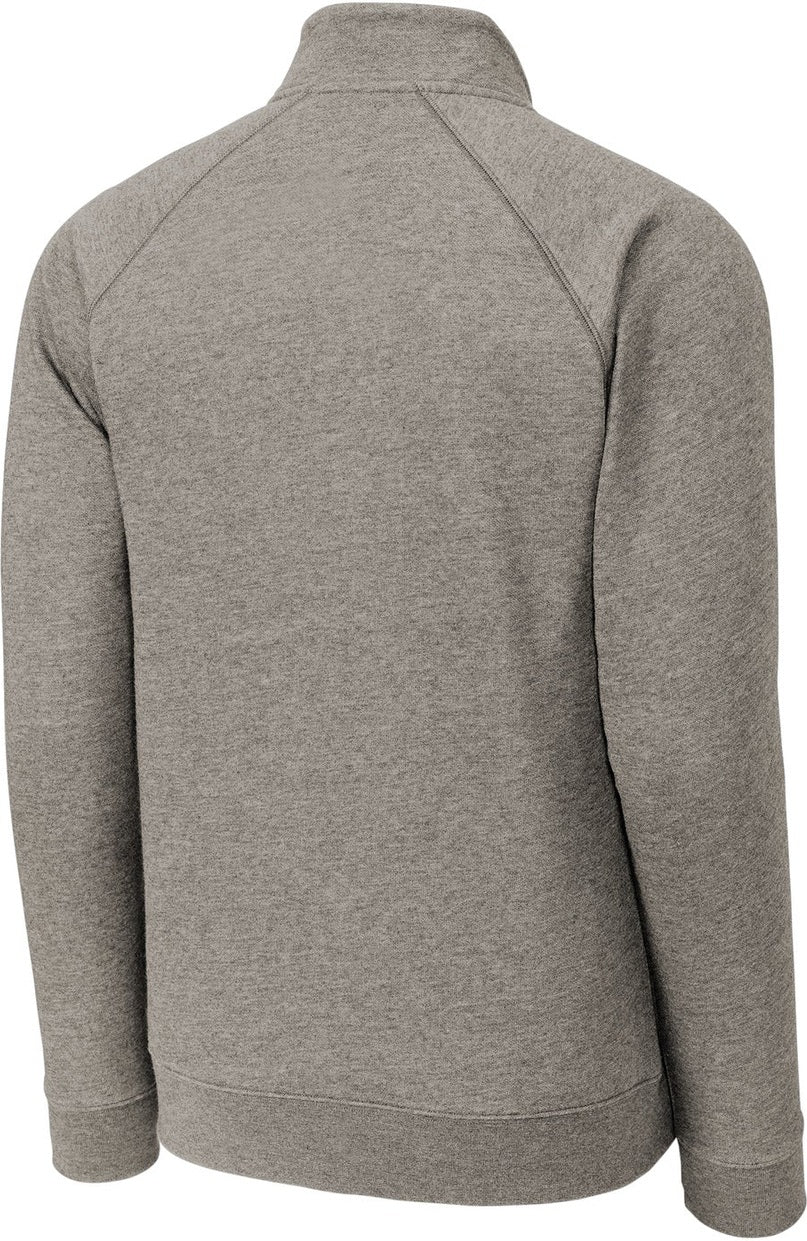 Rear View of VtgHtr Sport-Tek Drive Fleece 1/4-Zip Pullover STF202