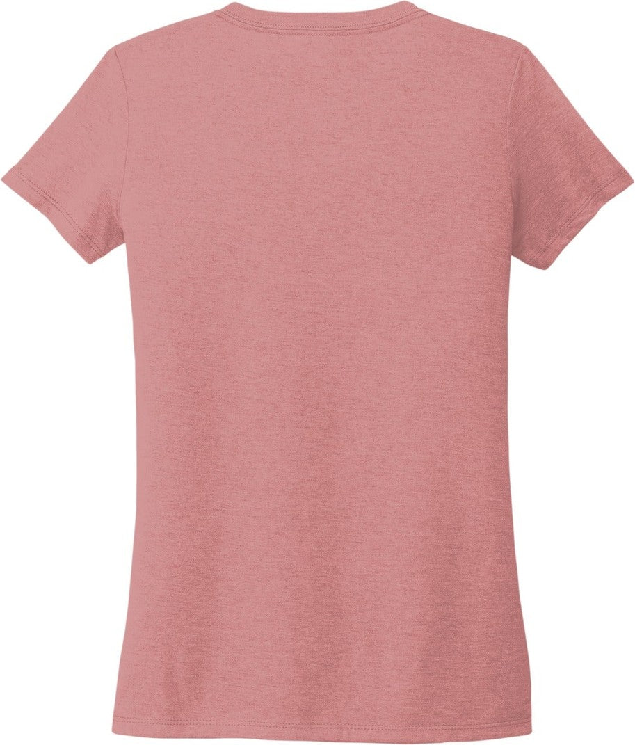 Front View of VtgRose Allmade Women's Tri-Blend V-Neck Tee AL2018