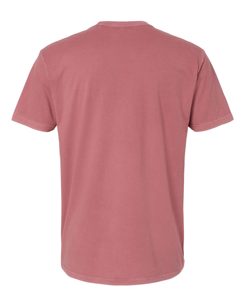 Front View of Washed Mauve Soft Wash T-Shirt - 3600SW