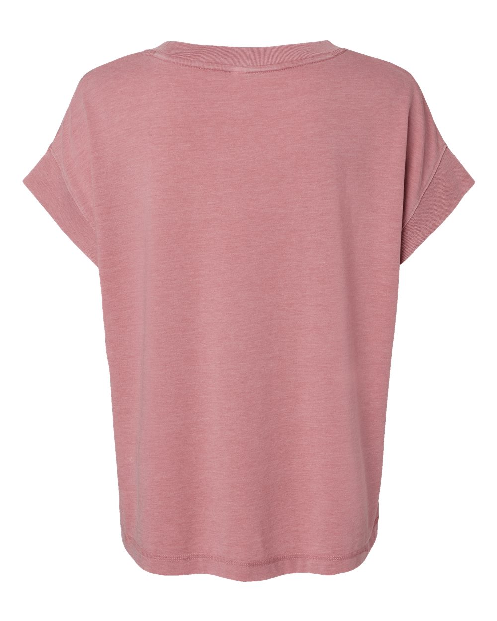 Front View of Washed Mauvelous Women's Relaxed Vintage Wash Tee - 3502