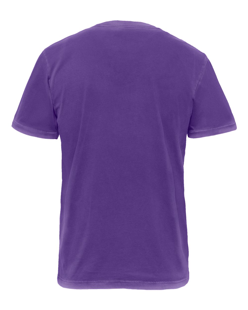 Front View of Washed Purple Rush Soft Wash T-Shirt - 3600SW