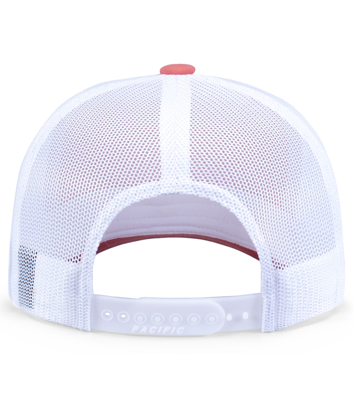 Rear View of WATERMELON/WHITE WEEKENDER TRUCKER