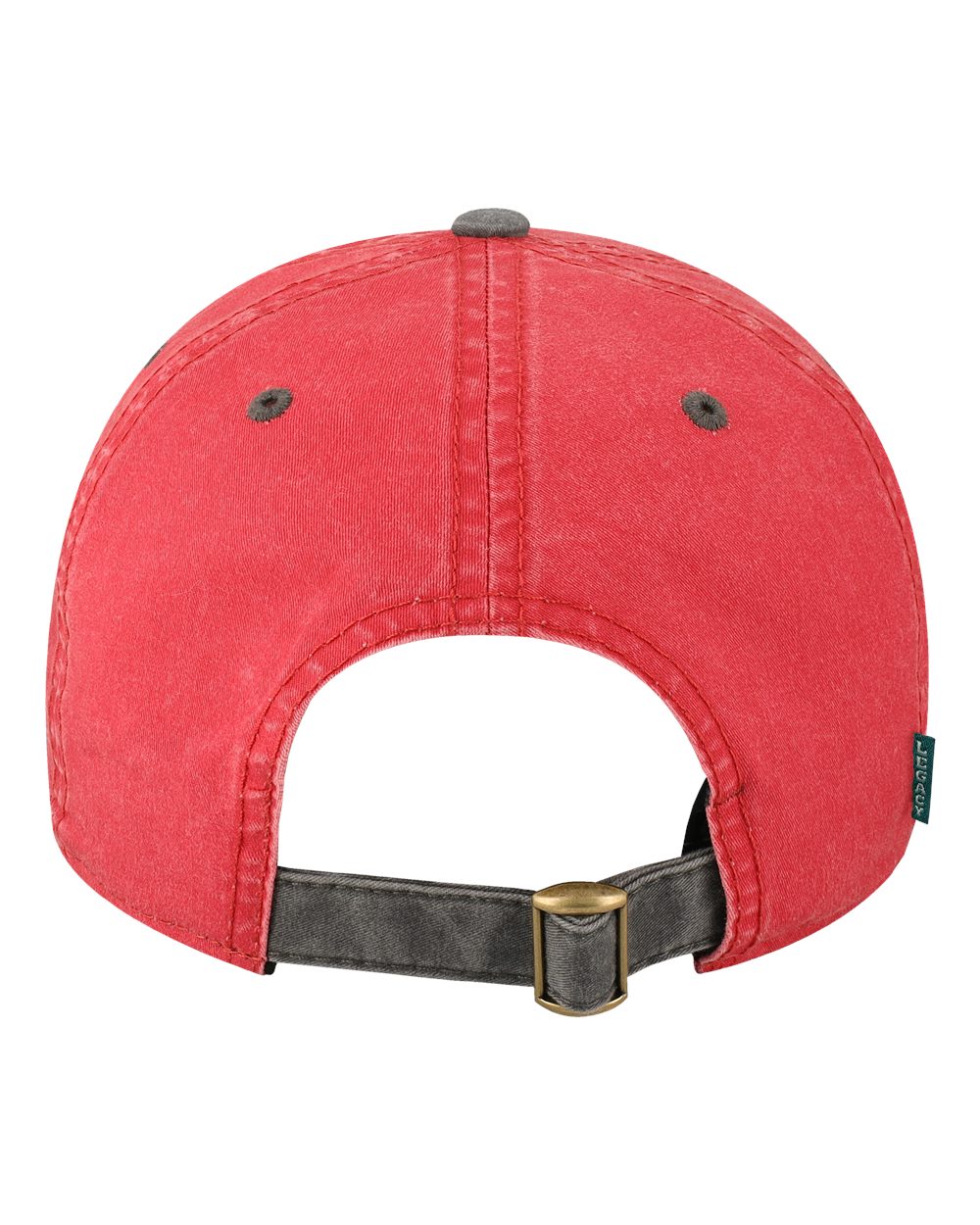 Front View of Weathered Red/ Cinder Terra Twill Cap - TTA