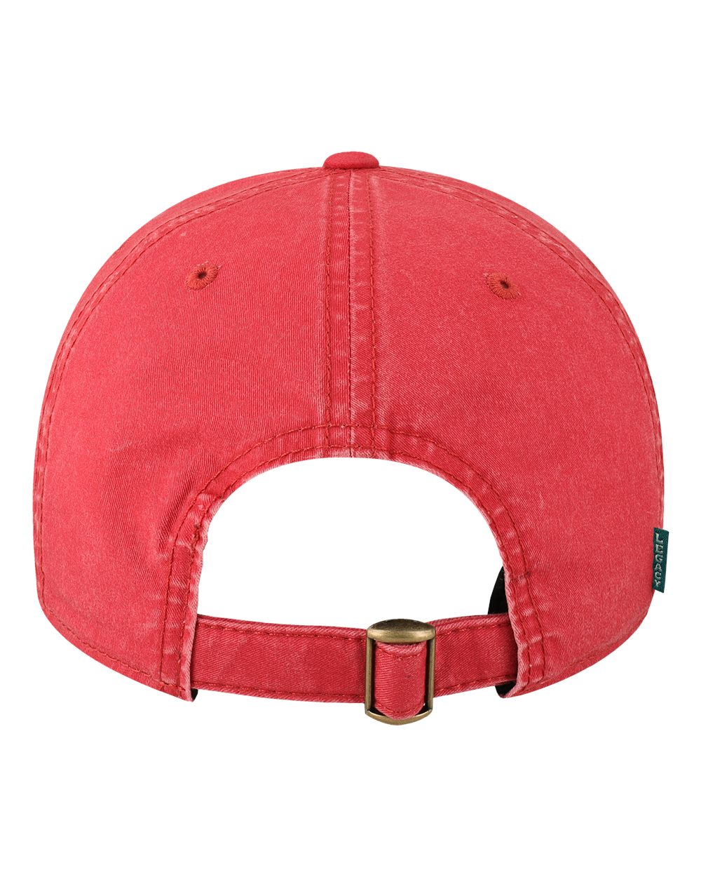 Front View of Weathered Red Terra Twill Cap - TTA