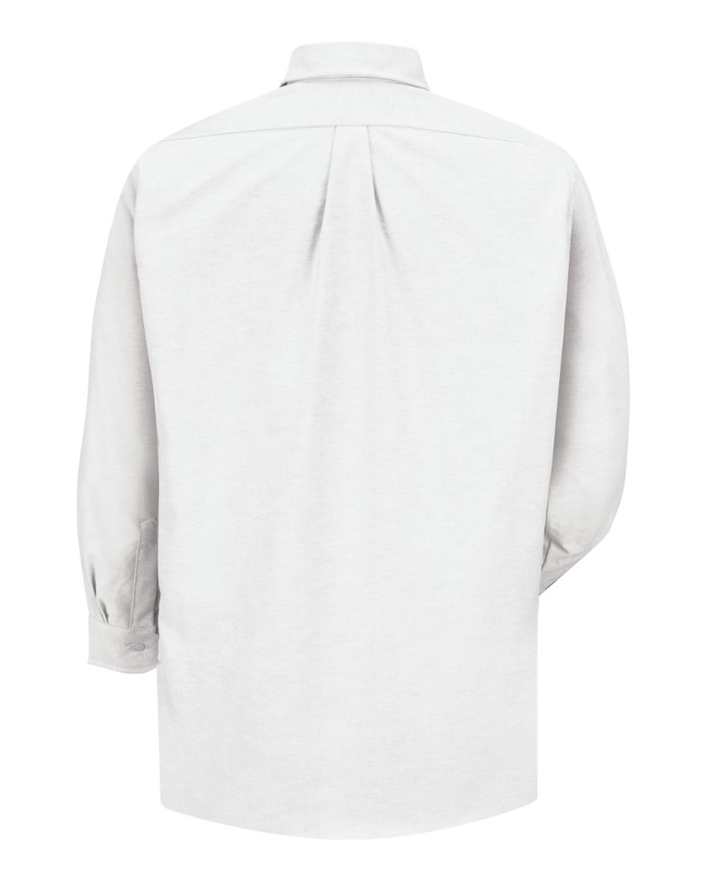 Front View of White 36 Executive Oxford Dress Shirt - Additional Sizes - SR70EXT