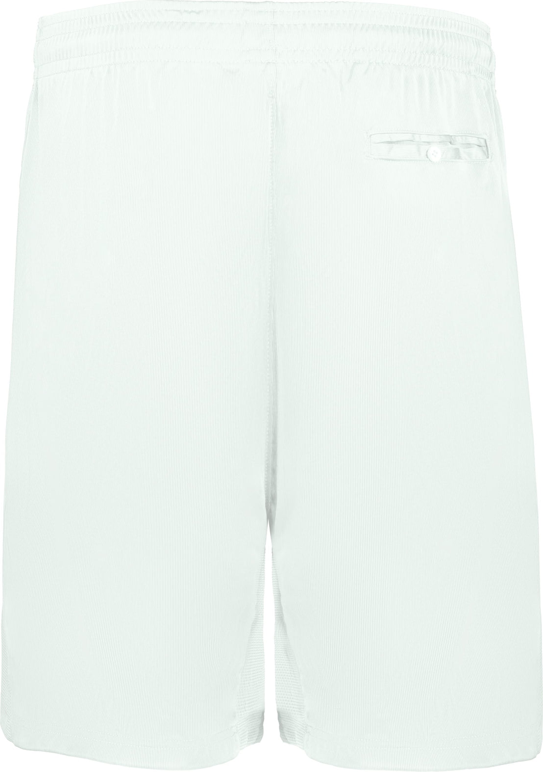 Rear View of WHITE BT5 TRAINER SHORT