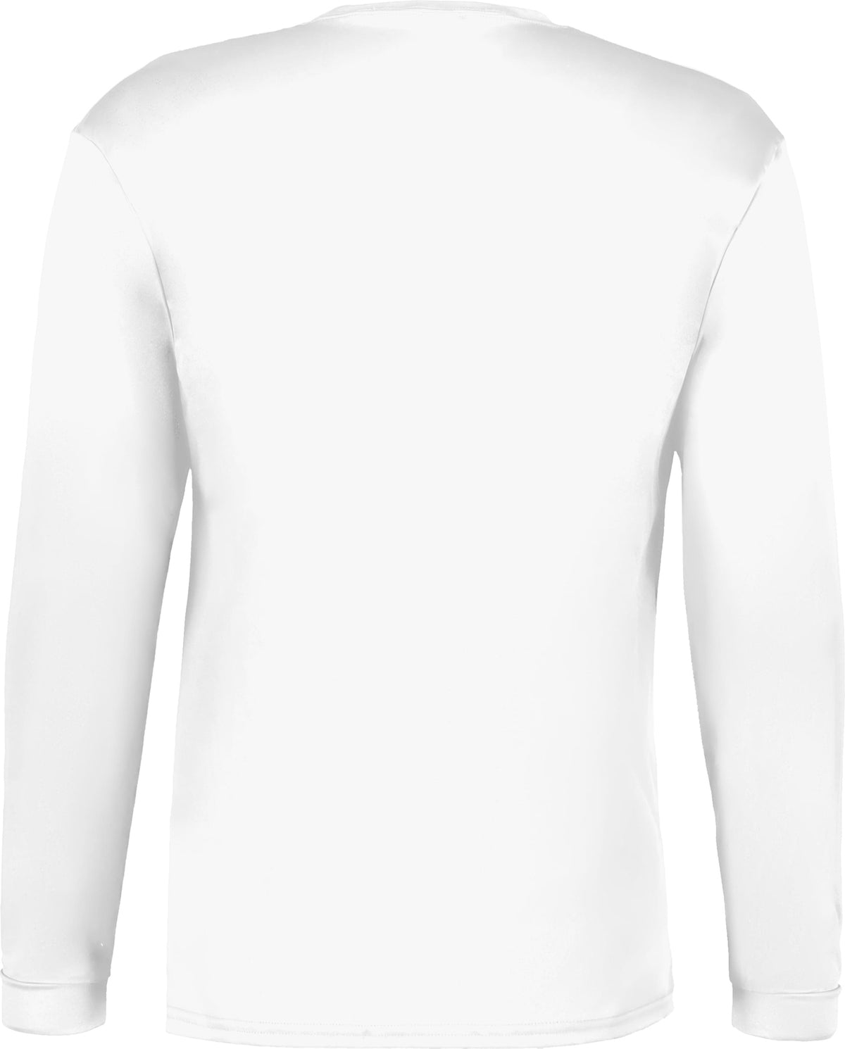 Rear View of WHITE C2 L/S TEE