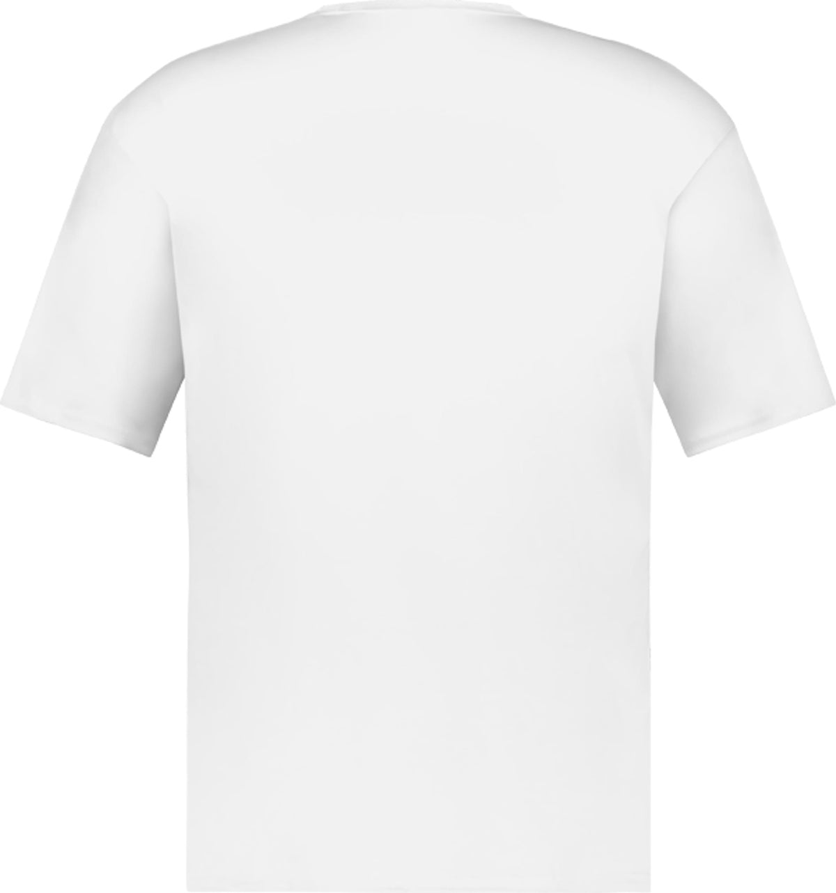 Rear View of WHITE C2 TEE