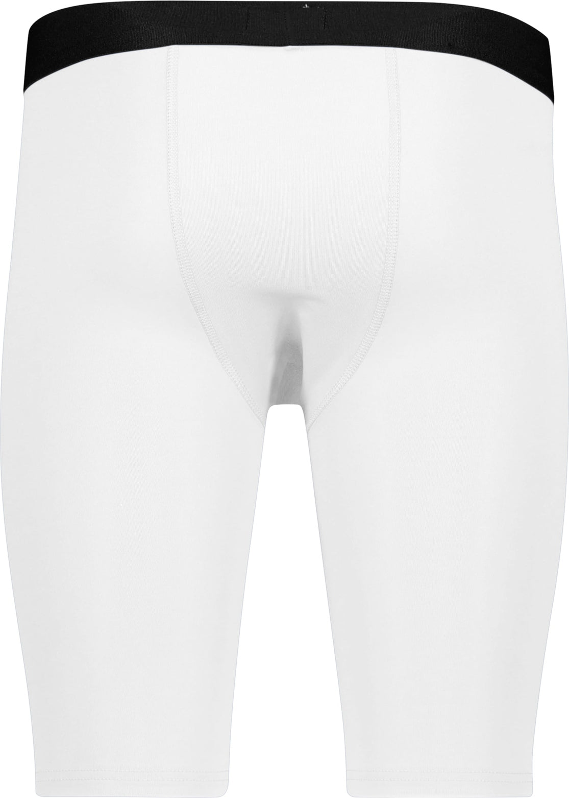 Rear View of WHITE COMPRESSION SHORT