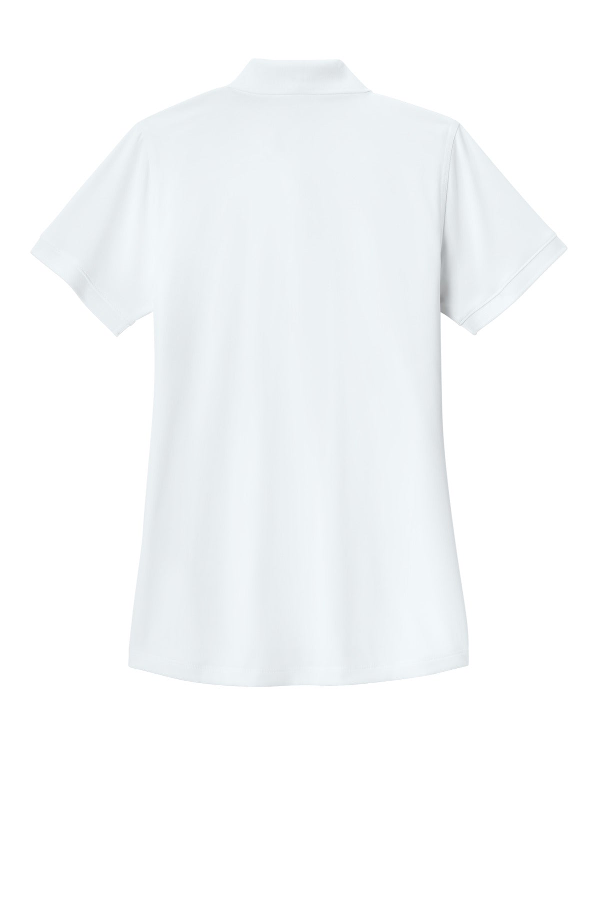 Front View of White CornerStone Women's Workwear Pro Polo CS451