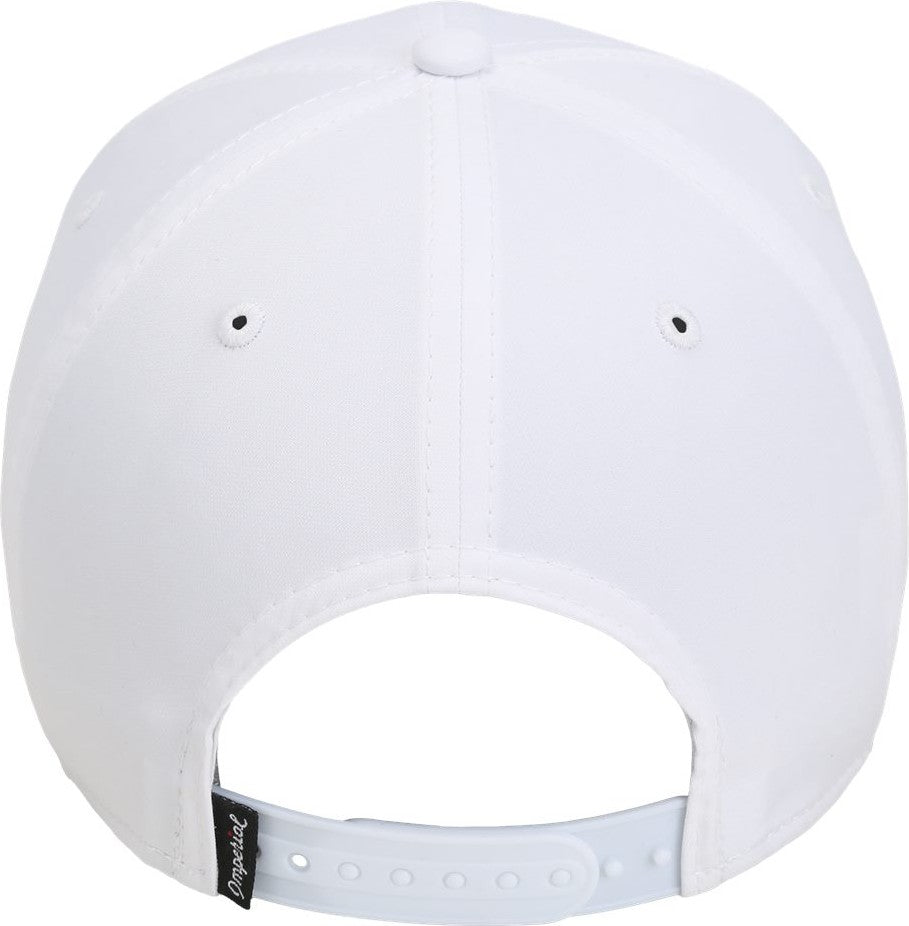 Front View of White/ Dark Green The Wingman Cap - 7054