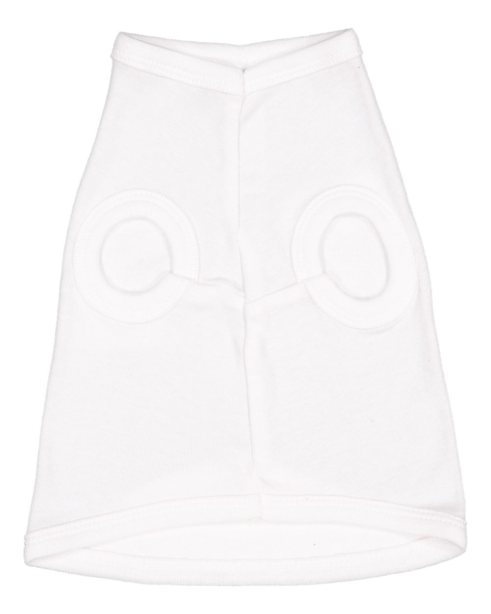 Front View of White Doggie Tank - 3902