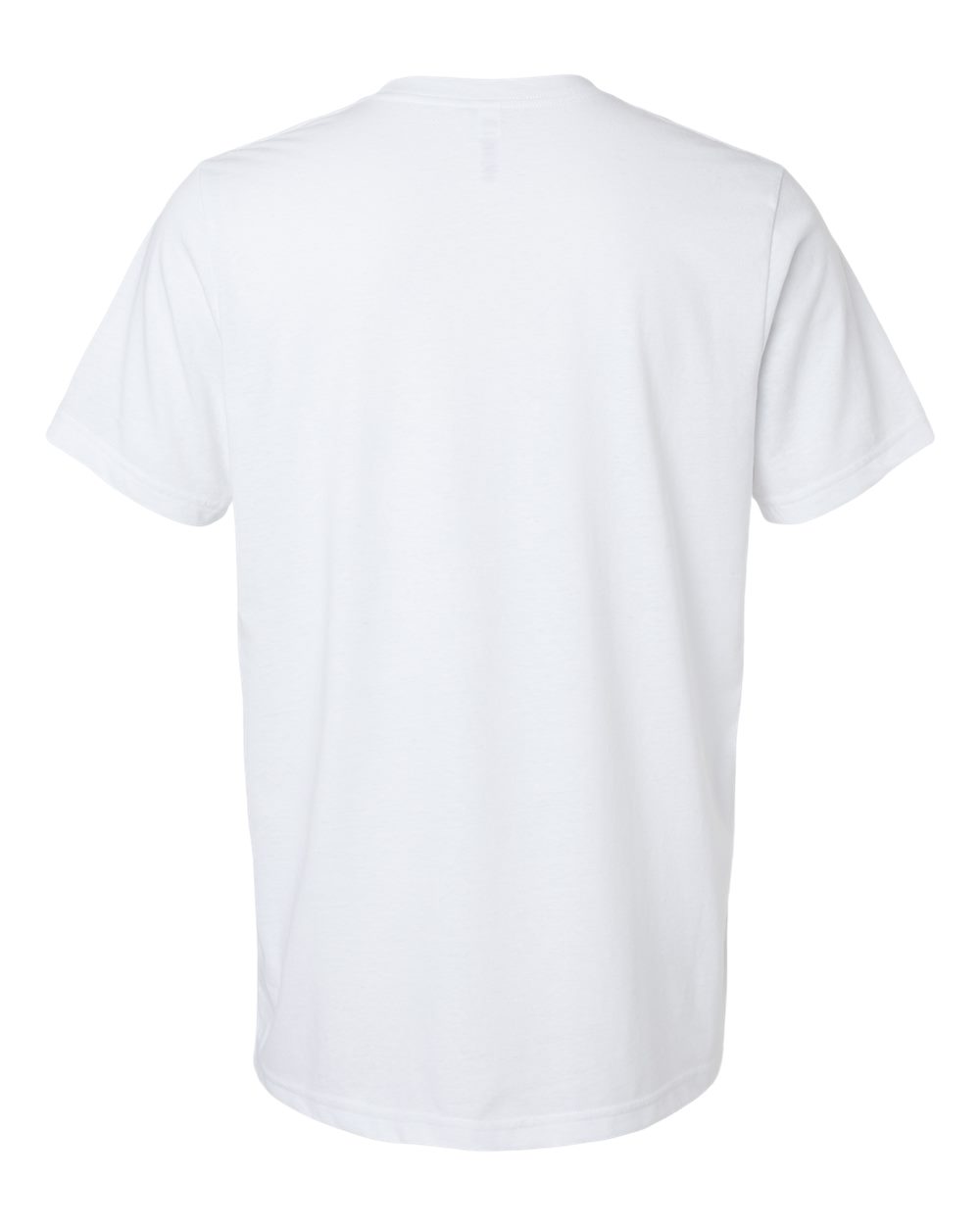 Front View of White EcoMax Tee - 3001ECO