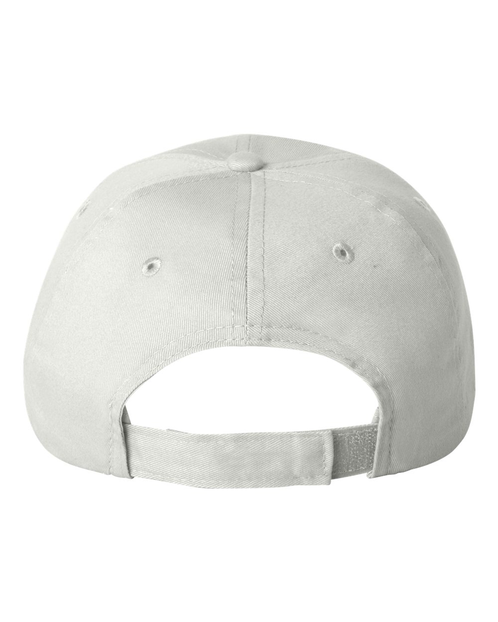 Front View of White Econ Cap - 6440
