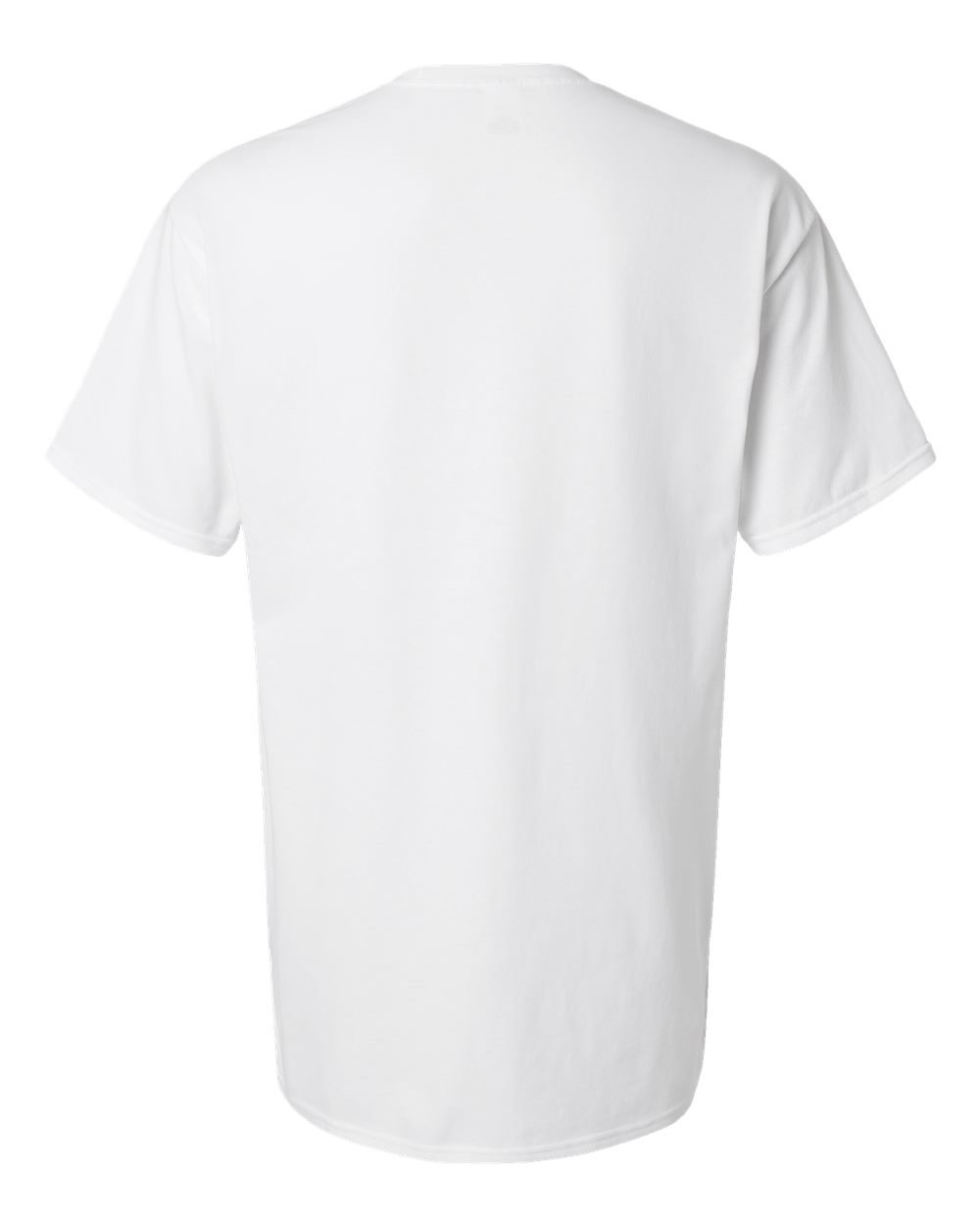 Front View of White Essential-T Tall T-Shirt - 5280T
