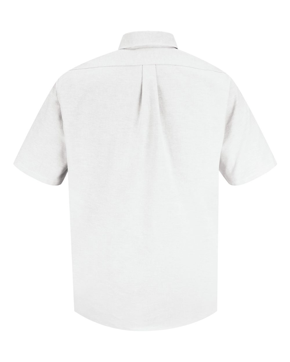 Front View of White Executive Oxford Dress Shirt - SR60EXT