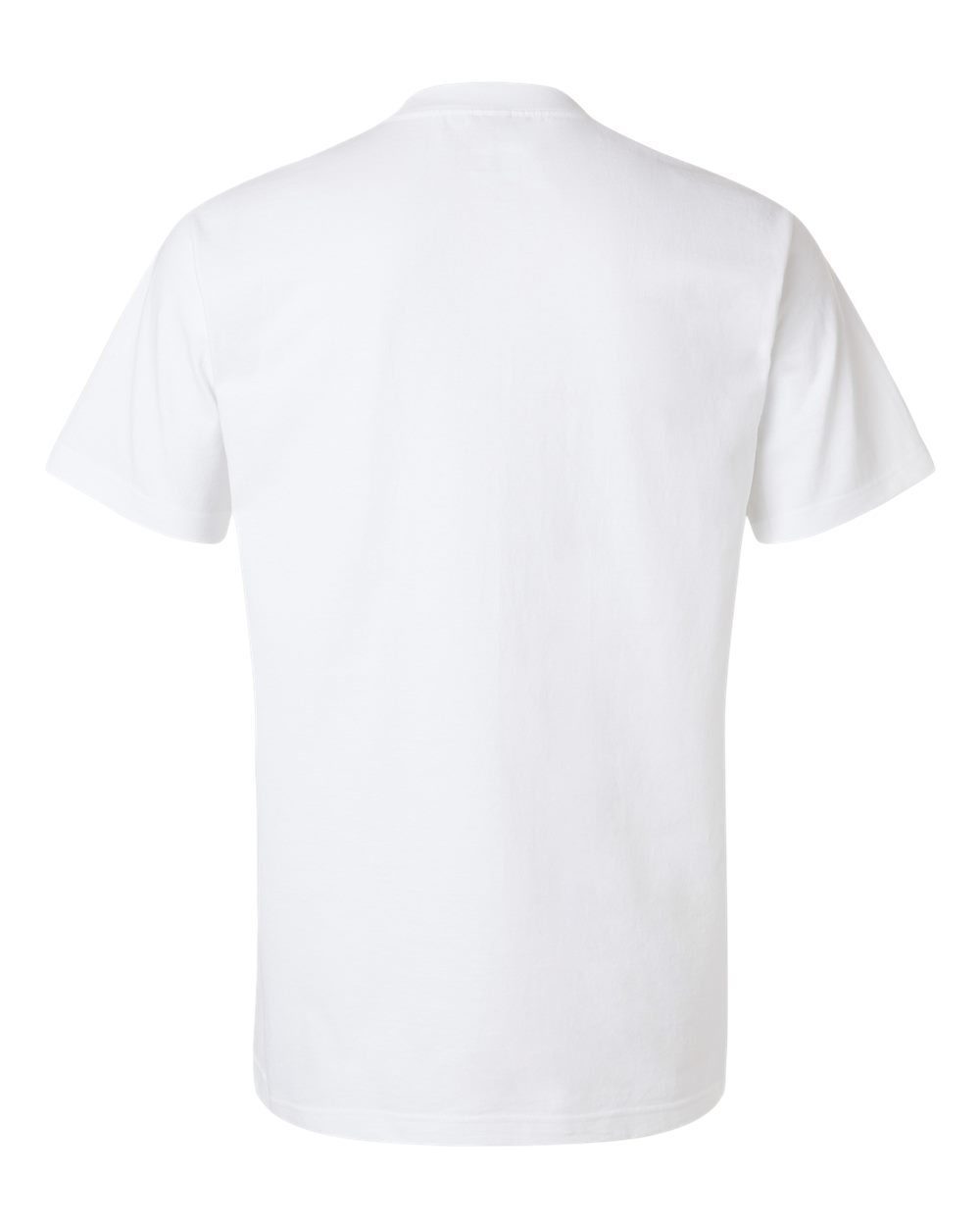 Front View of White Heavyweight Street T-Shirt - 299