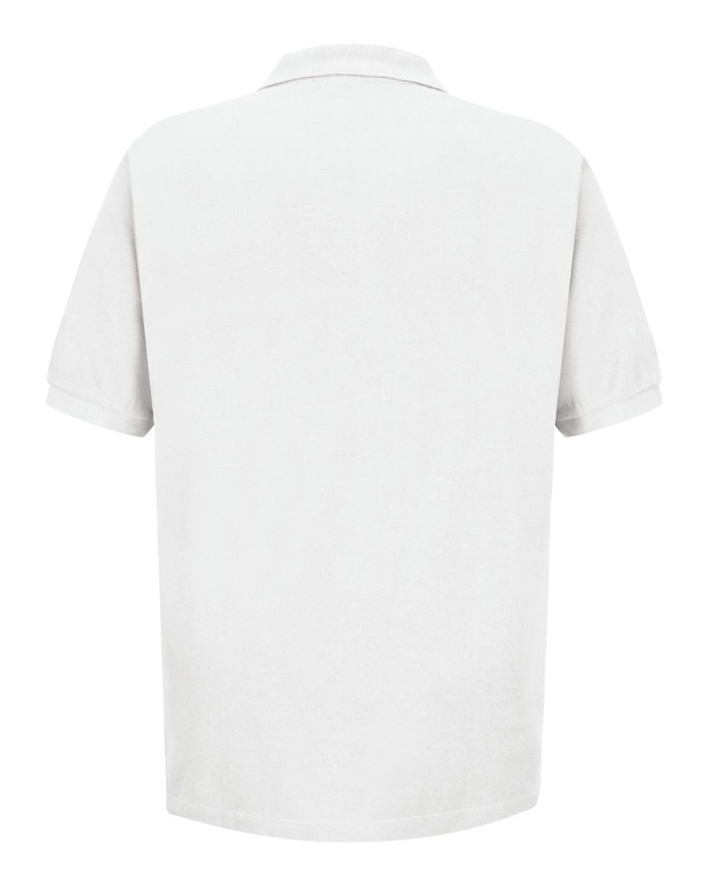 Front View of White Inner Harbor Basic Piqué Polo - 7701