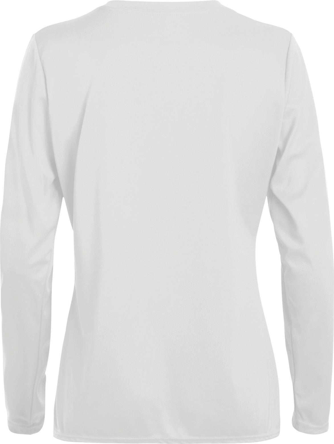 Rear View of WHITE LADIES L/S WICKING T-SHIRT