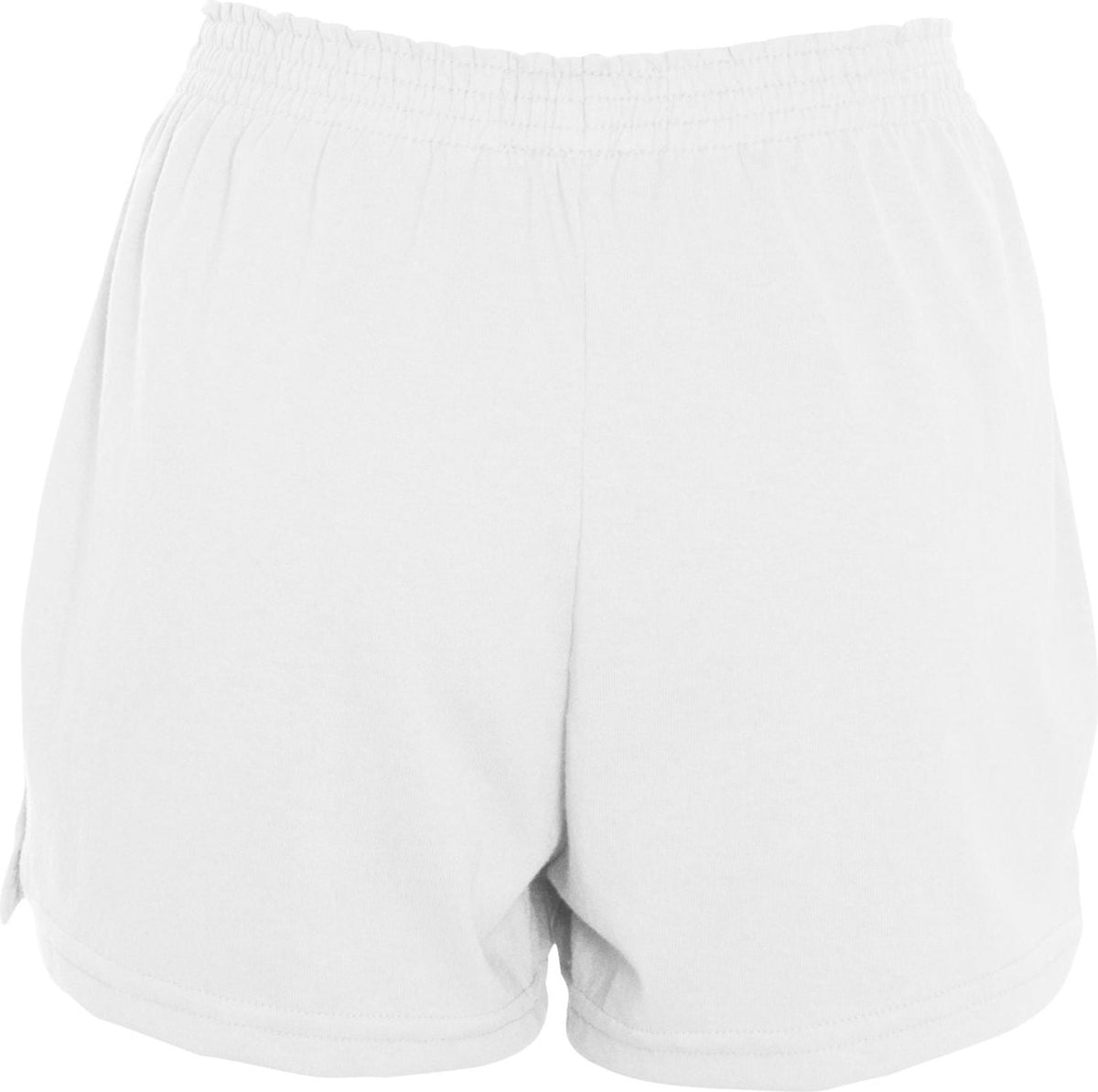Rear View of WHITE LDS JR FT TF JERSEY SHORT