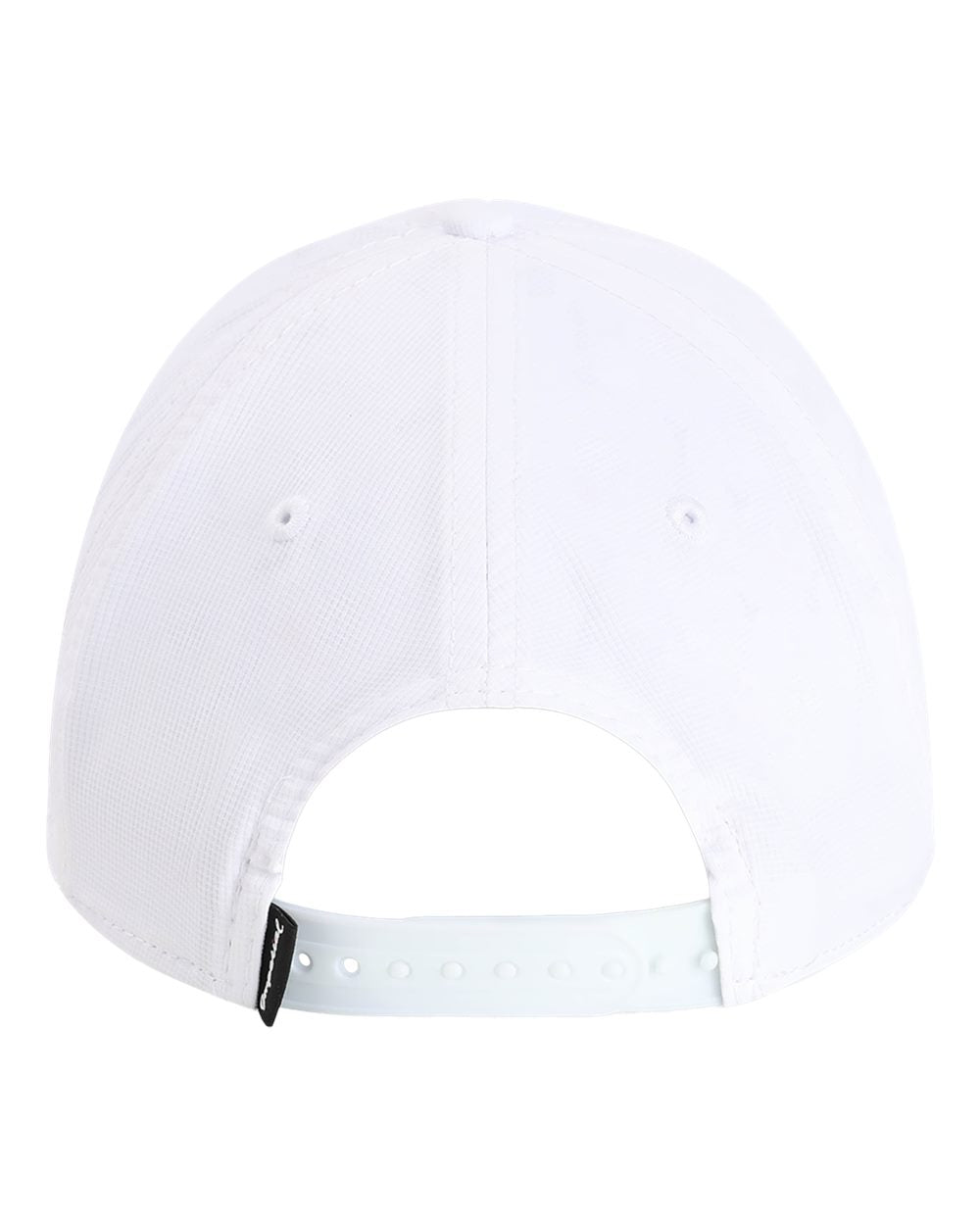 Front View of White/ Light Blue The Corral Women's Cap - L5059