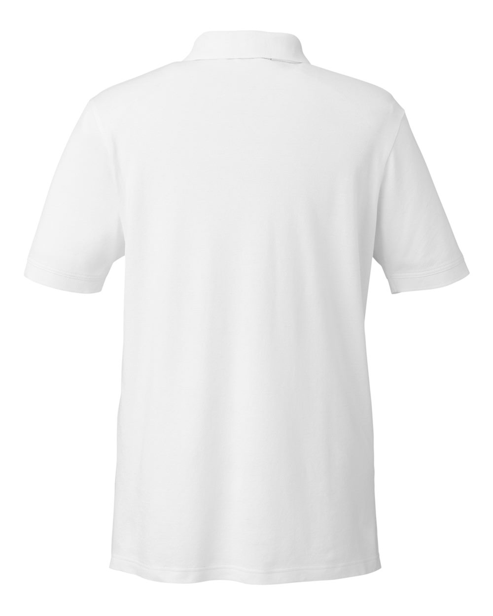 Front View of White Men's New Classics® Performance Polo - DG100