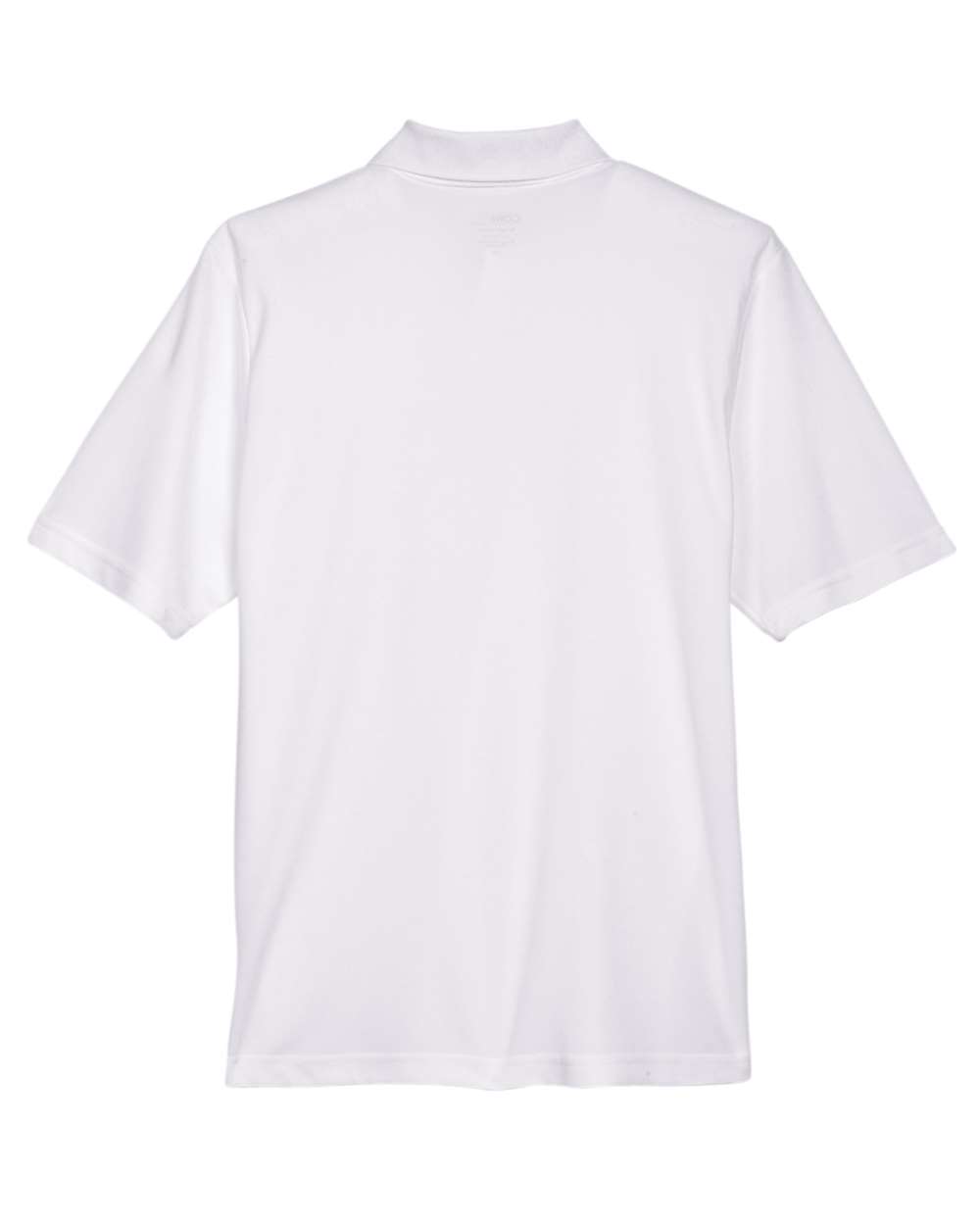 Front View of White Men's Origin Performance Piqué Polo - 88181