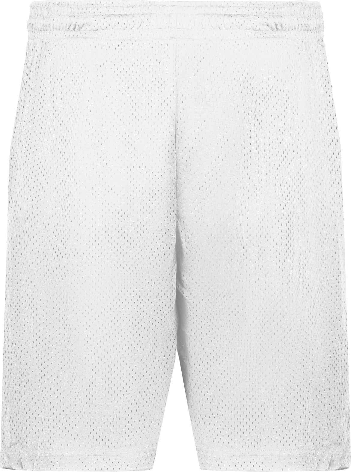 Rear View of WHITE MESH/TRICOT SHORT