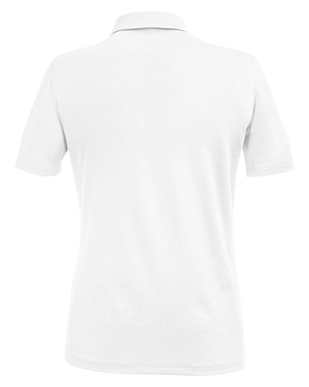 Rear View of White/ Mod Grey Women's Tech™ Polo - 1370431