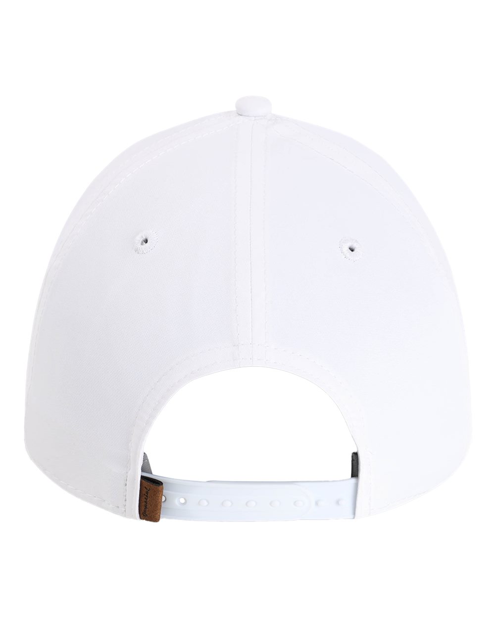 Front View of White/ Navy The Harrison Cap - 5054U