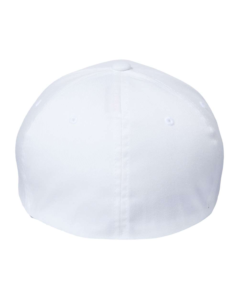 Front View of White NU® Cap - 6100NU